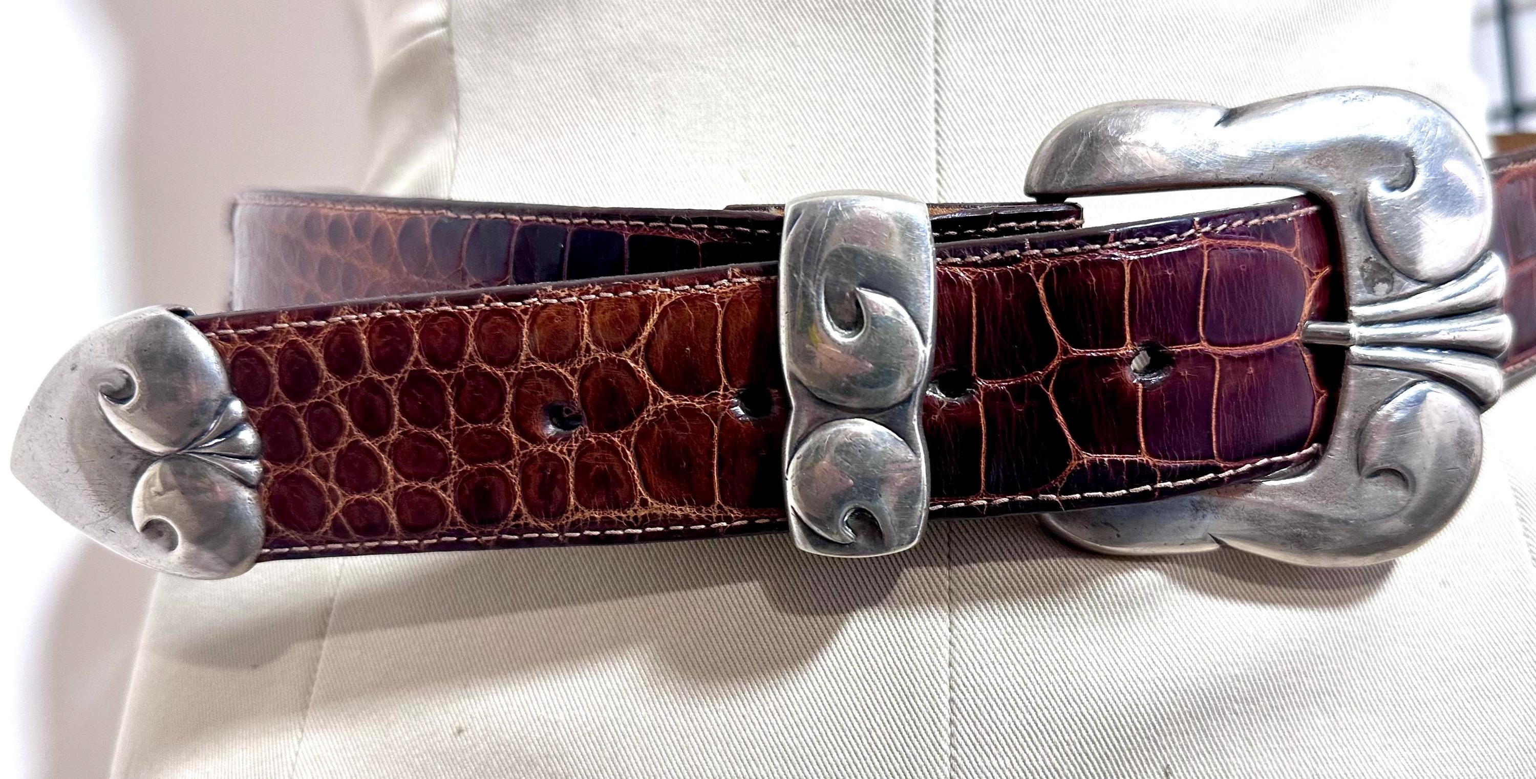 Vintage Sterling Belt 32 - Etsy