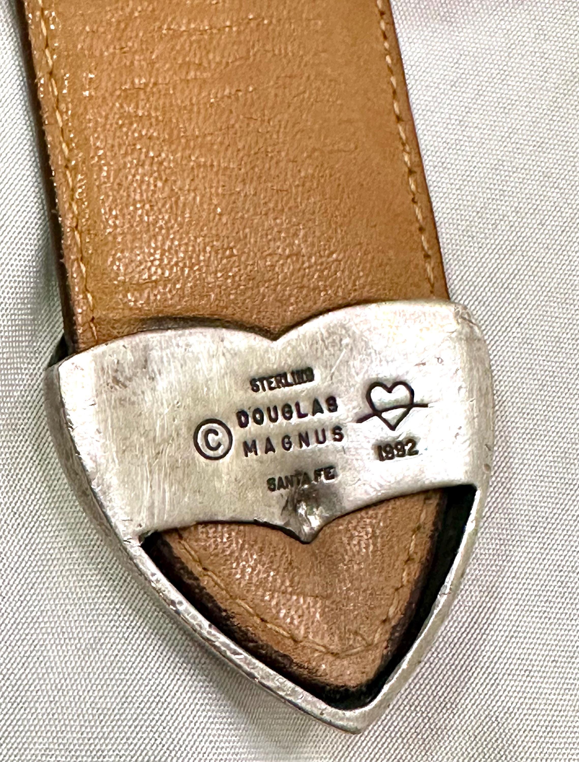 Douglas Magnus belt Douglas Magnus 14k gold on Sterling silver 3/4 main image 3