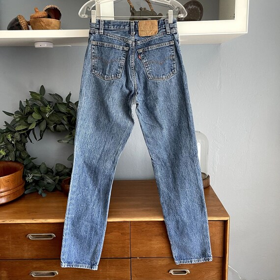 Vtg 90's LEVIS Button Fly 544 High Rise Taper Mom Stone - Etsy Canada