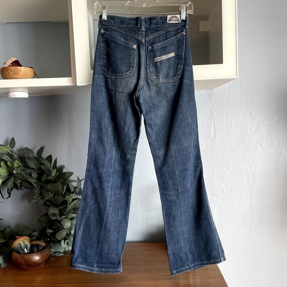 Vintage 70's Wrangler High Rise Bootcut Jeans - image 3