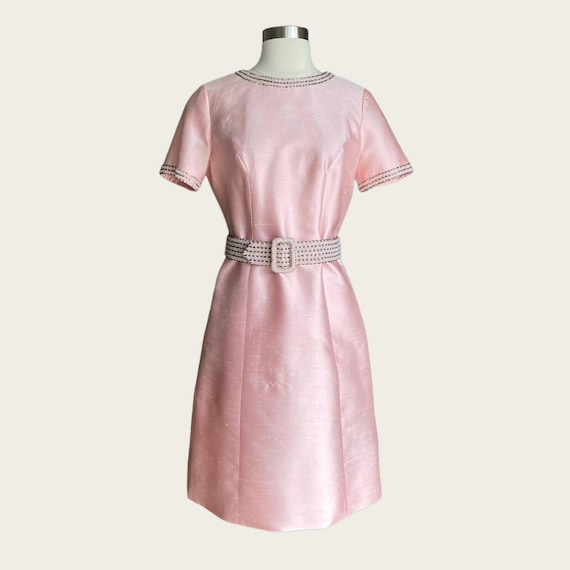 dupioni silk cocktail dress Akris Dupion Silk Sleeveless Cocktail Dress, River Green, Women's, 8, Cocktail & Party Wedding Guest Dresses Satin & Silk Dresses