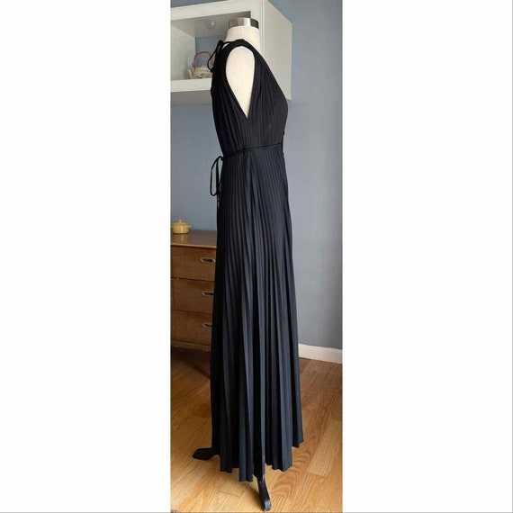 Vtg 70s Jody T Of California Grecian Disco Maxi D… - image 4