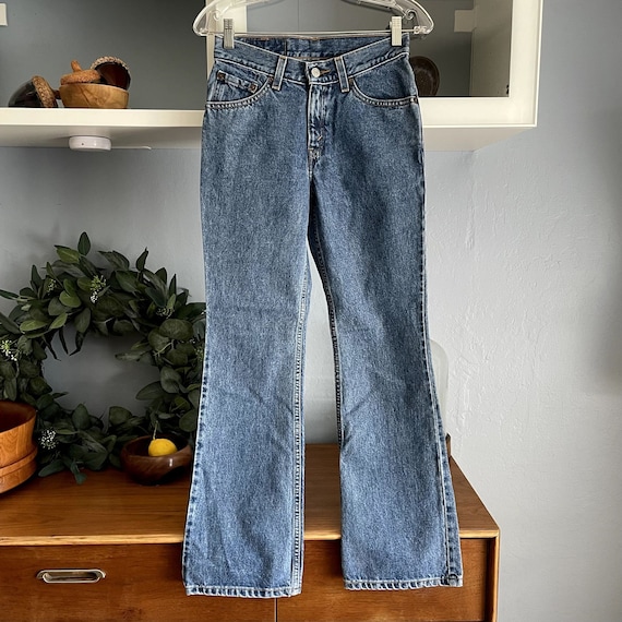 Levi's vintage bootcut jeans discount