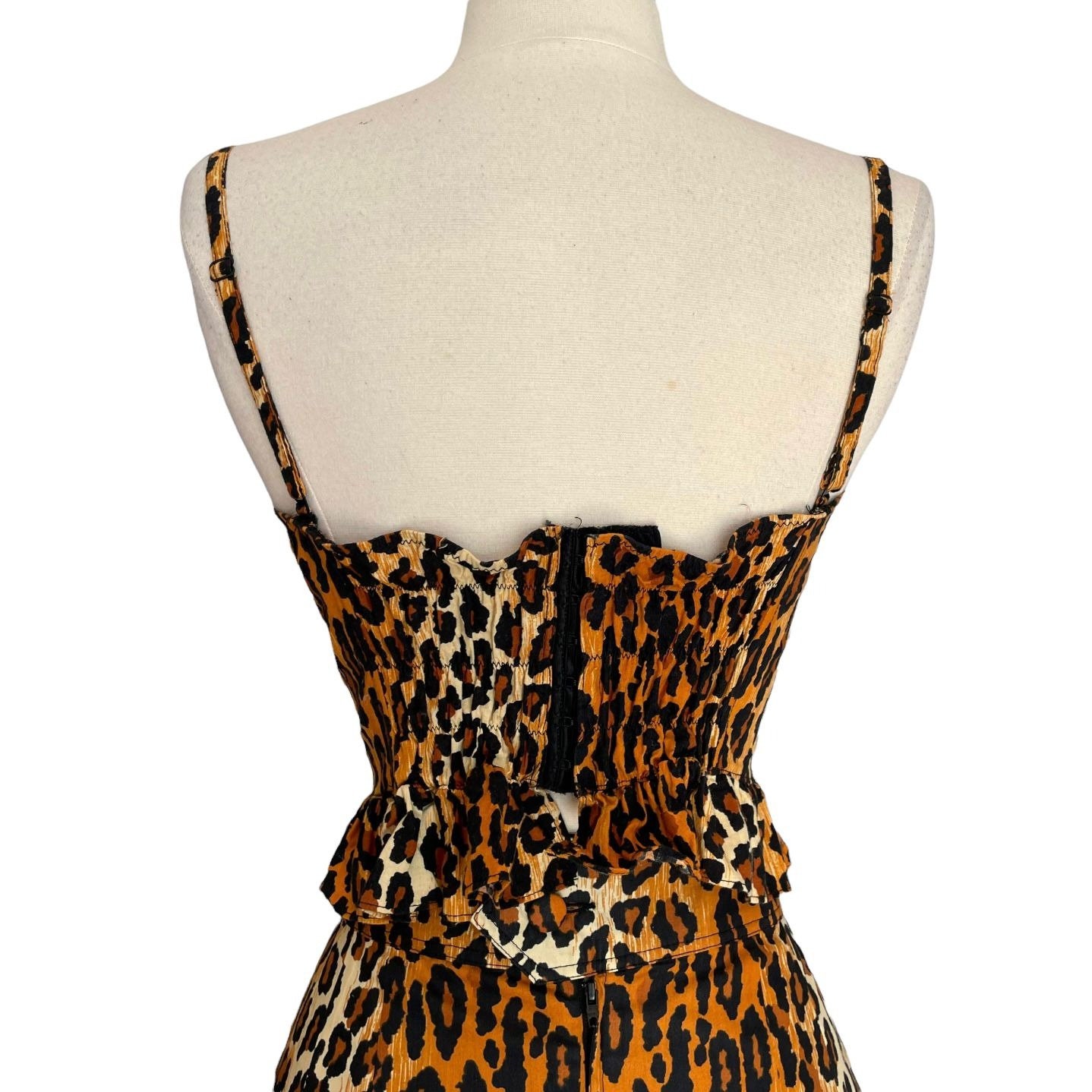 BETSEY JOHNSON vintageショートパンツ 1998 Betsey Johnson New York Embroidery Crochet Floral Dress
