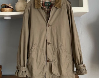 j crew flannel lined barn jacket