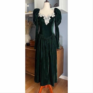 halter velvet dress Jovani 40119 - Plunging Halter Velvet Evening Gown 6 / Hunter