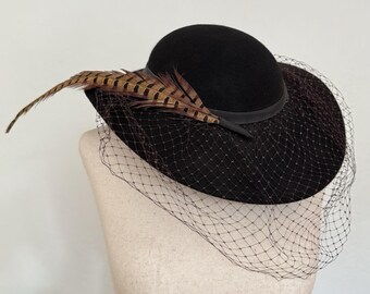 Vintage Sonni San Francisco Lancaster Wool Felt Oval Wide Brimmed Hat Vintage sonni san francisco - Gem main image 2