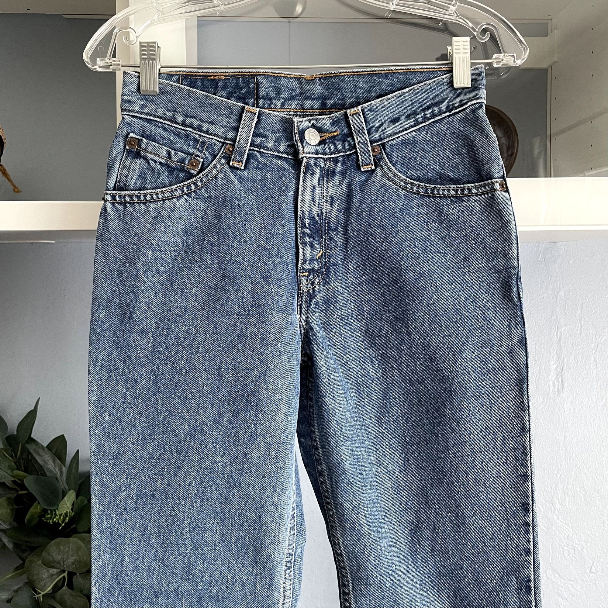 Vintage 90's Levi 517 Slim Fit Boot Cut Jeans Size 3 - Etsy