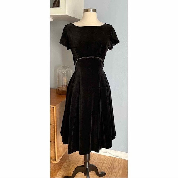 open lace back dress 1950s Retro Fit and Flare Dress 1621# – Xiaolizi main image 0