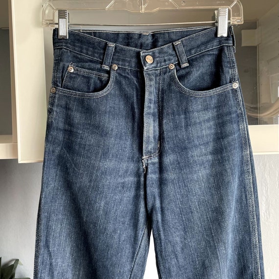 Vintage 70's Wrangler High Rise Bootcut Jeans - image 2