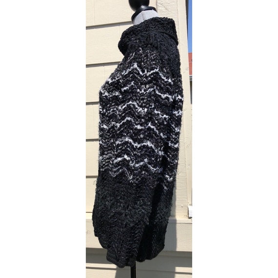 Vintage Yves Saint Laurent YSL Tweed Knit Wool Bl… - image 4
