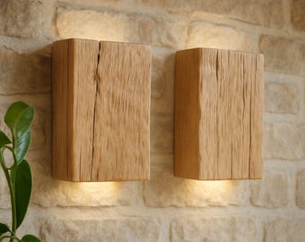 Handmade wood plug in wall sconce or with switch fixture, wandlampe, wandleuchte, wall light, applique murale, wood sconce, lampshade