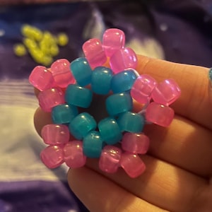 Kandi Star Keychains