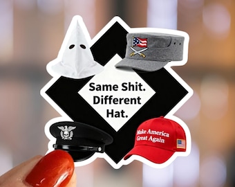 Funny Anti Trump Sticker, Sarcastic Political Humor