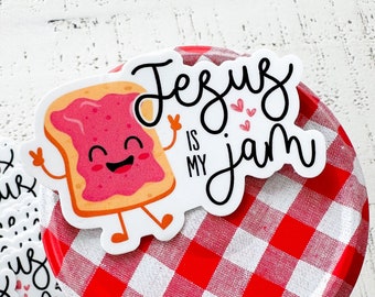 Jesus is my jam - vinyl sticker