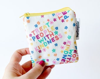 mini square pouch -- kindness