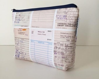 project bag -- library cards