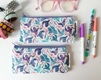 mini pencil pouch -- dragon bonds