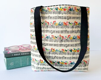 bible bag -- floral notes