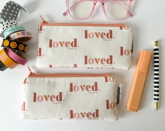 mini pencil pouch -- loved 3:16
