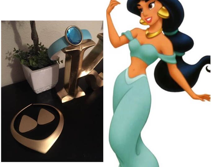 PRINCESS JASMINE Costume Jewelry Adult Size Etsy