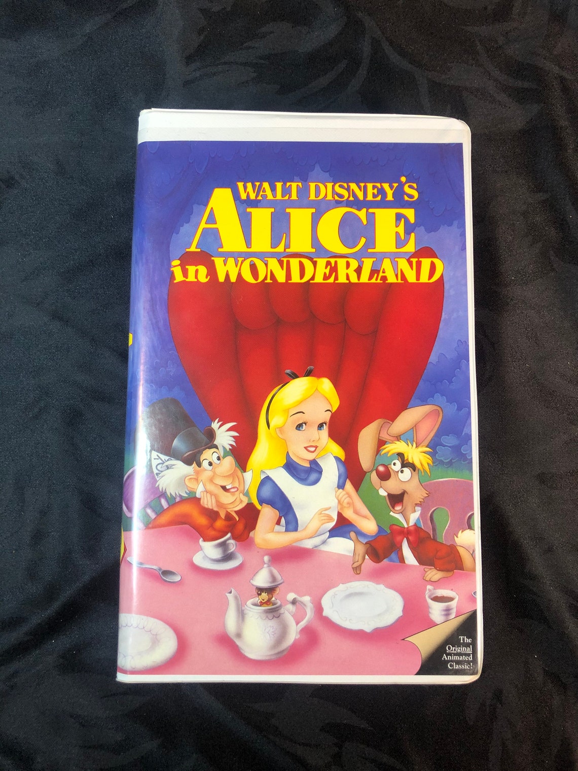 Black Diamond Alice in Wonderland VHS Tape | Etsy