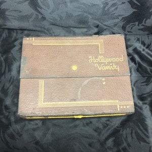 Vintage Hollywood Vanity Storage Case