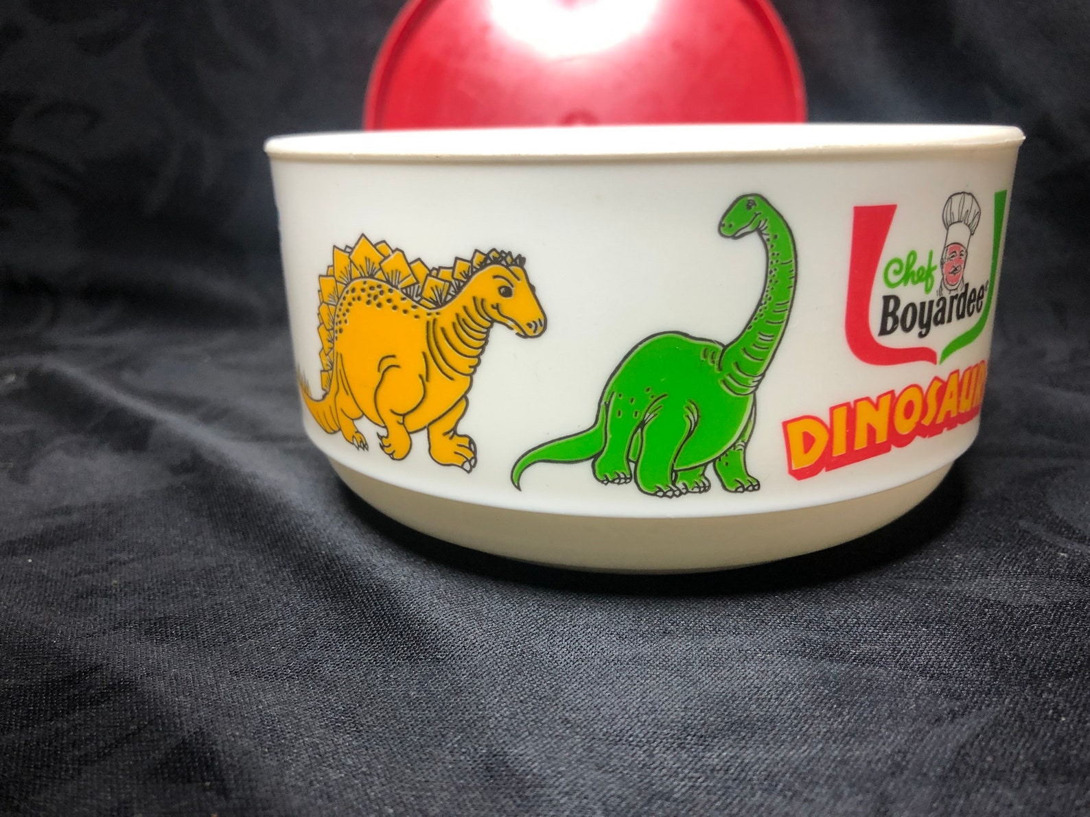 Chef Boyardee Dinosaurs Bowl With Lid - Etsy