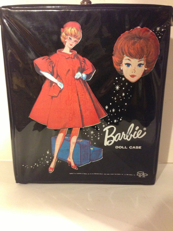 vintage black barbie case