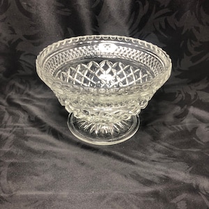 Vintage Wexford Small Pedestal Fruit Bowl