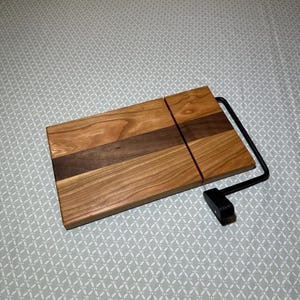 Handmade Wooden Cheese Slicer Board