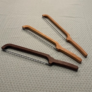 Handmade Hardwood Bread Bow Knives