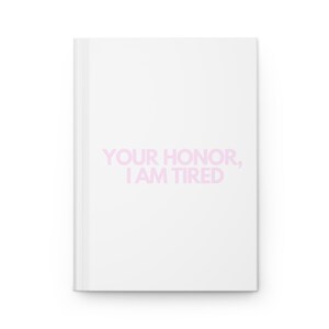 Hardcover Journal Your Honor