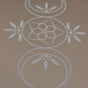 Triple Moon Goddess Holographic Decal image 5