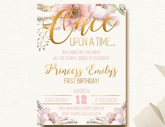 Fairytale Party Invitations 6
