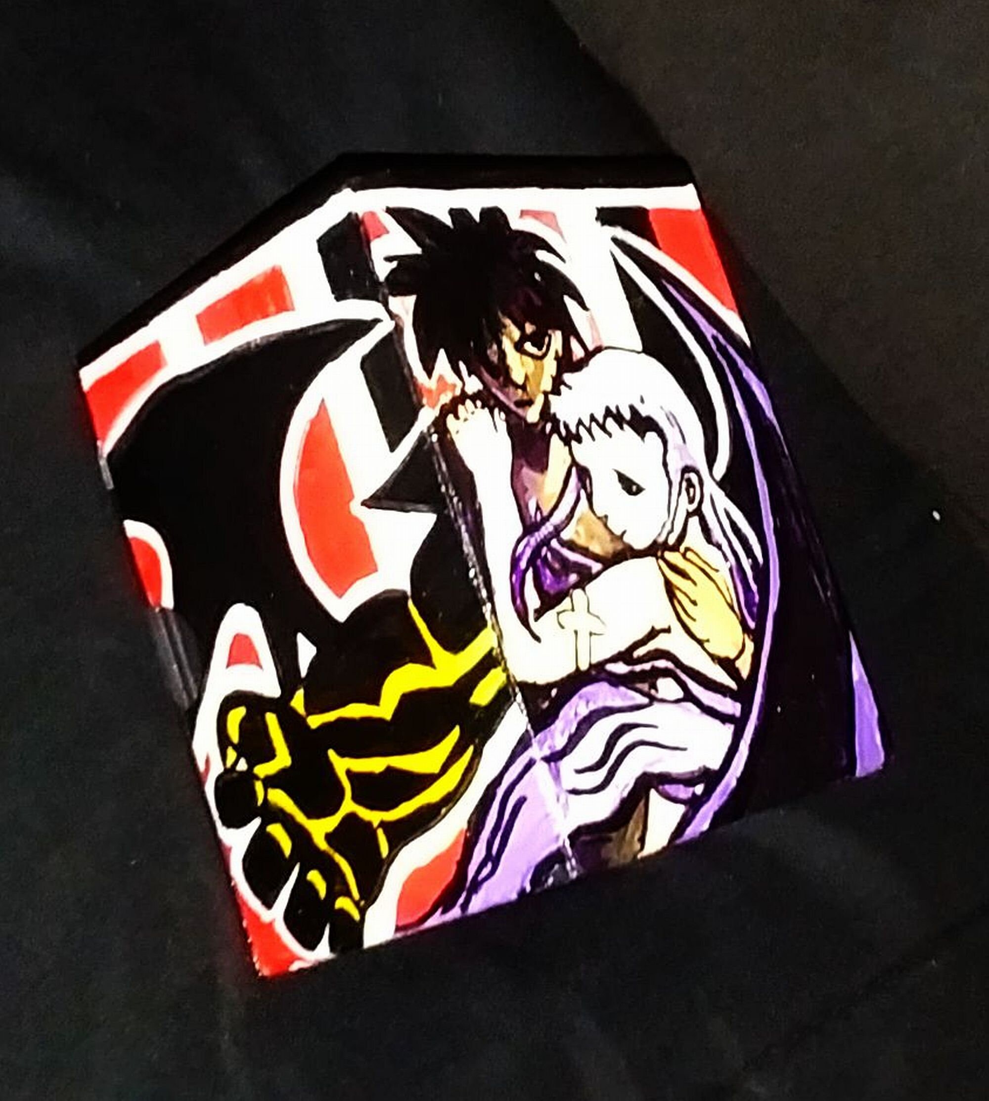 Custom Deck Box Soul Taker 4 Art Wings Cross Anime Logo Etsy