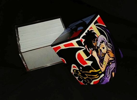 Custom Deck Box Soul Taker 4 Art Wings Cross Anime Logo Etsy