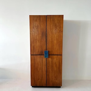 Richard Thompson Walnut Stereo Cabinet or Bar by Glenn of California