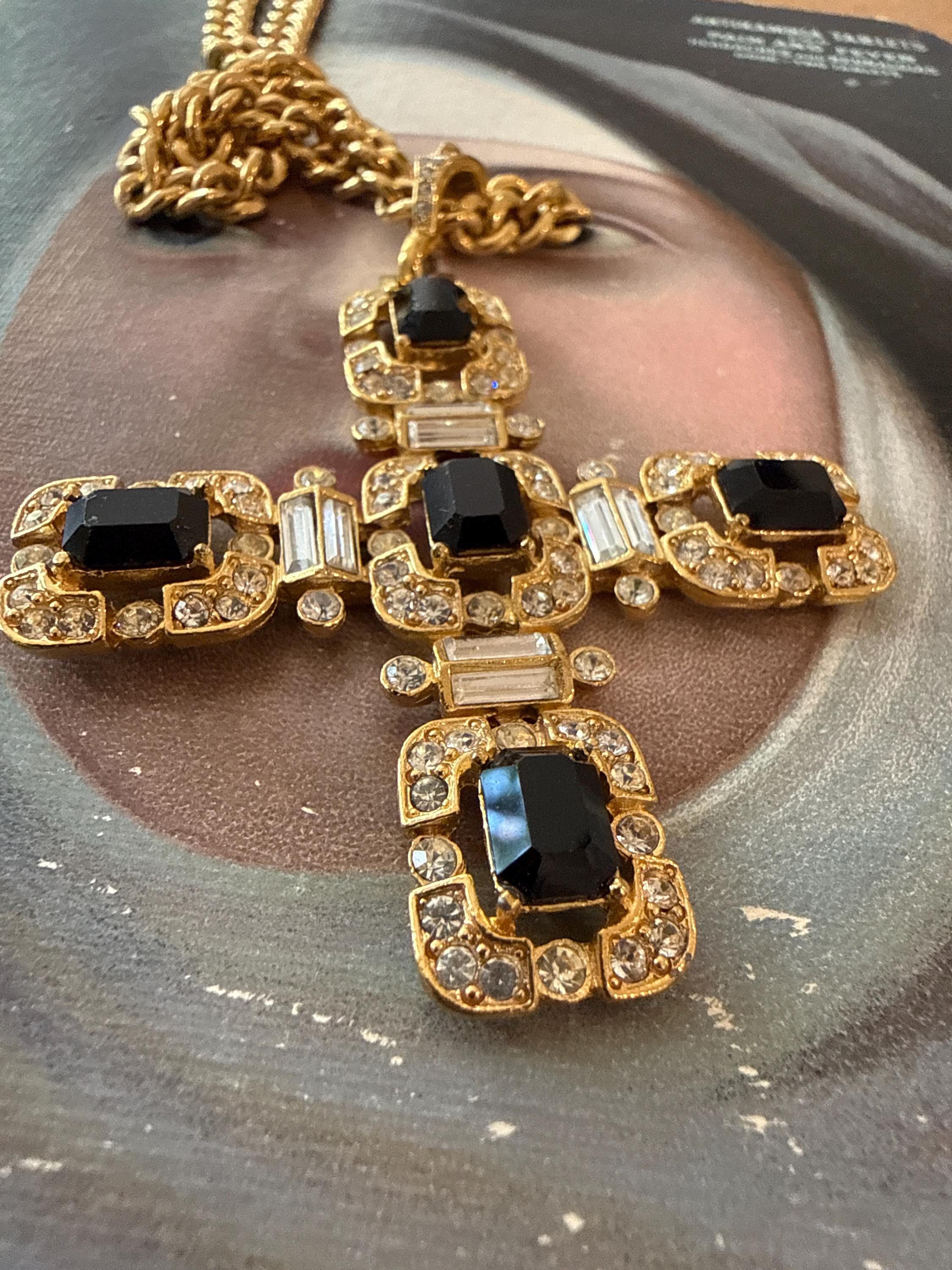 Givenchy Cross Necklace - Etsy