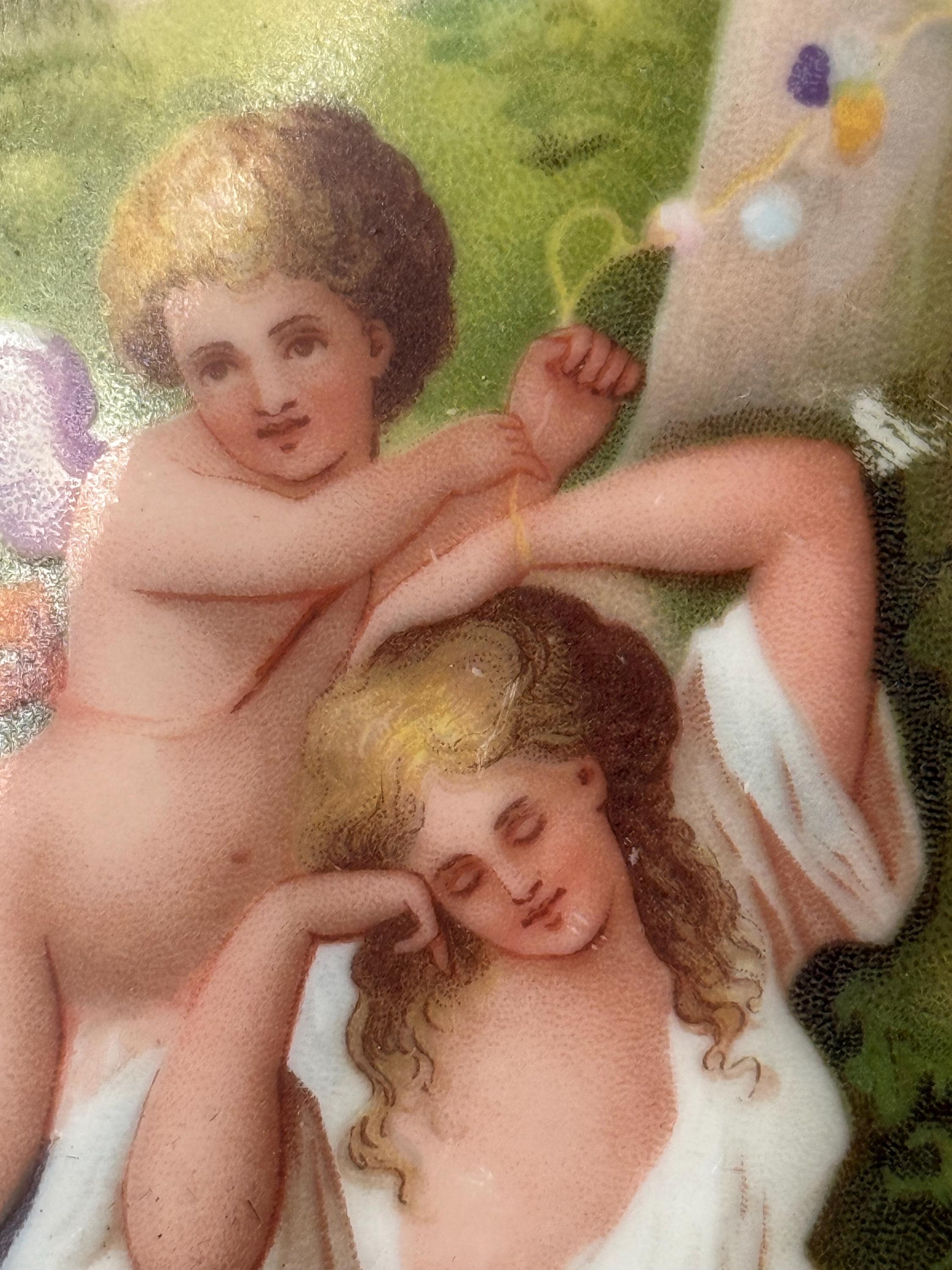 Antique Angel Plate - Etsy