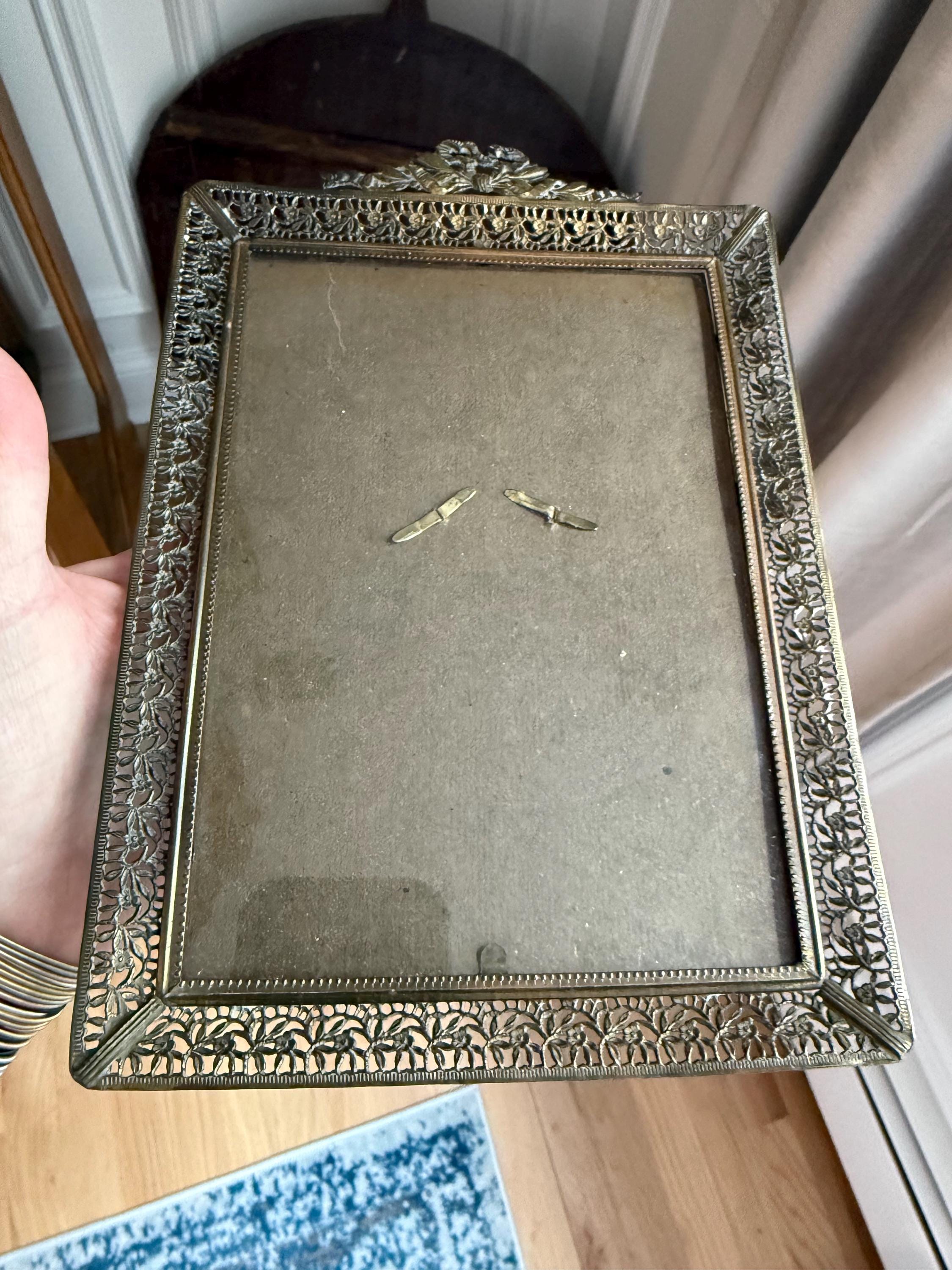 Antique Ribbon Frame - Etsy