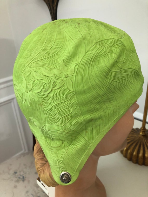 vintage swim cap 1950s Gem