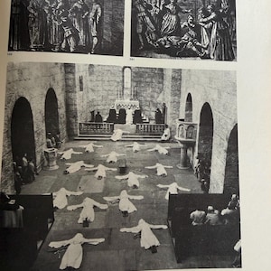 Libro antiguo: Una historia ilustrada de la magia y lo sobrenatural, de Maurice Bessy, fechado en 1964. Decoración de Halloween. imagen 14