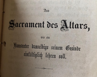 Antique Religious Book Dr Martin Luther 1873 AS IS Lots of Great Religious Illustrations