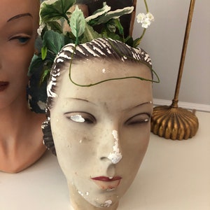 Vintage Mannequin Head, Mannequin Head Display, Vintage Hat Stand, Wig Head  Stand, Molded Plastic Head, Retro Shop Display, Anatomy -  India