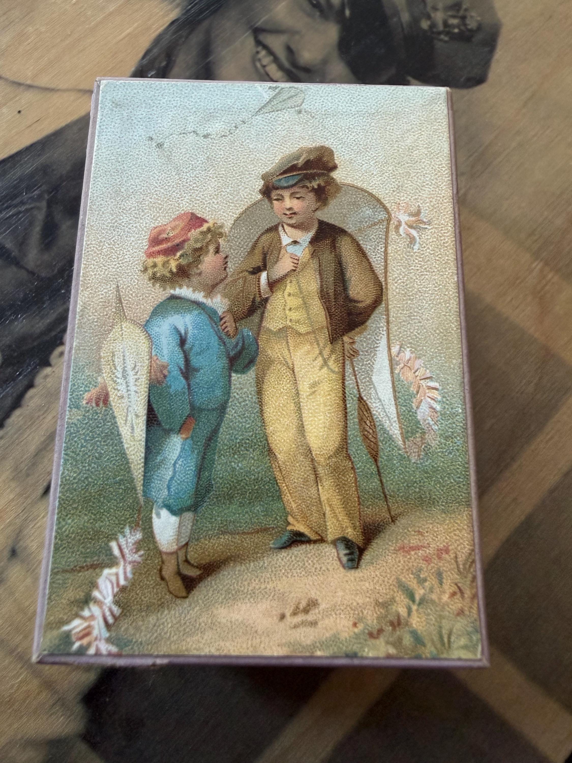 Antique Lithograph Doll - Etsy