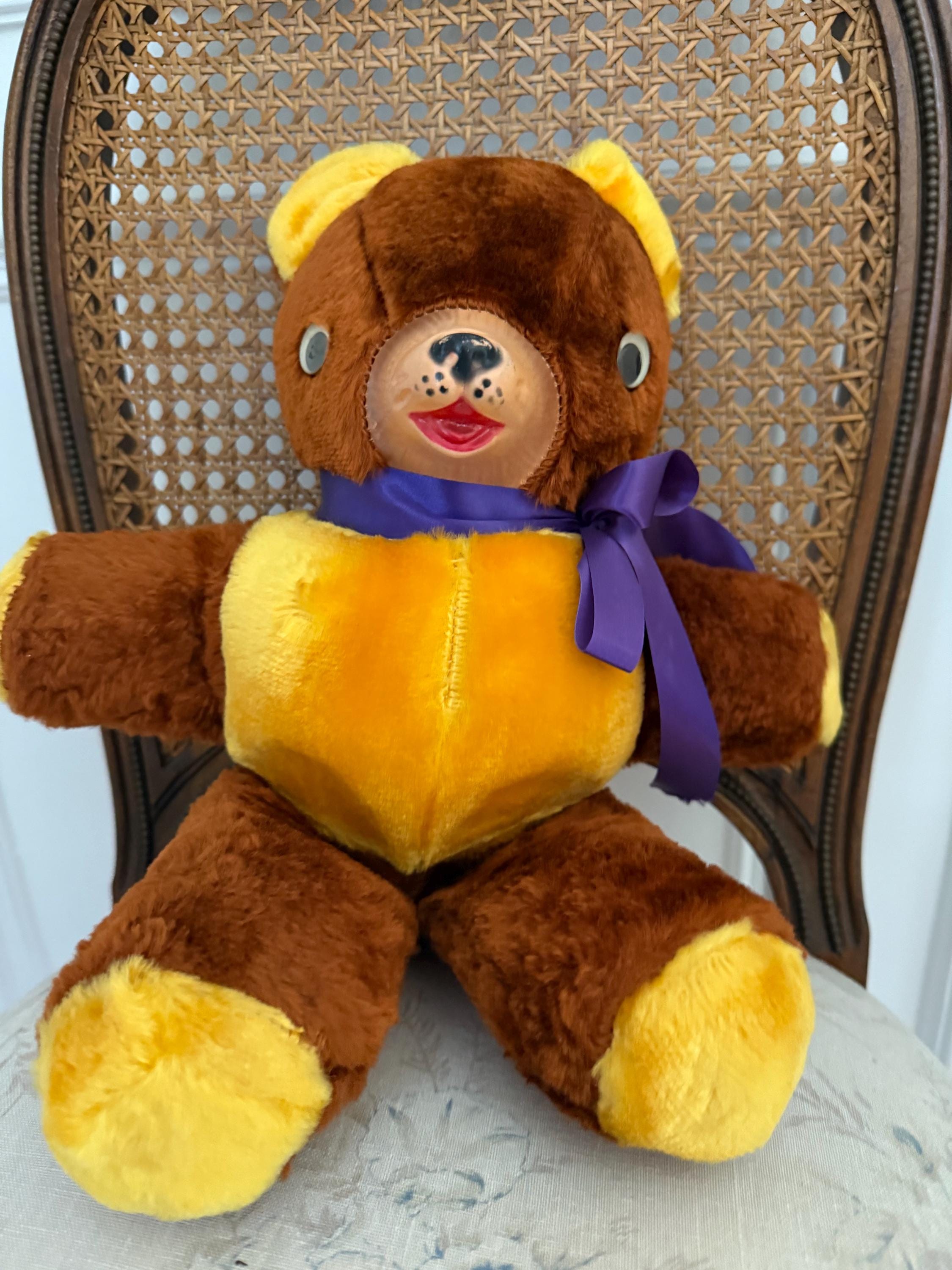 1950's Vintage Teddy Bear Rubber Nose - Etsy