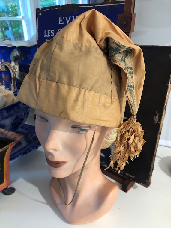 Early Adult Halloween Clown Hat Tassel Handmade Th
