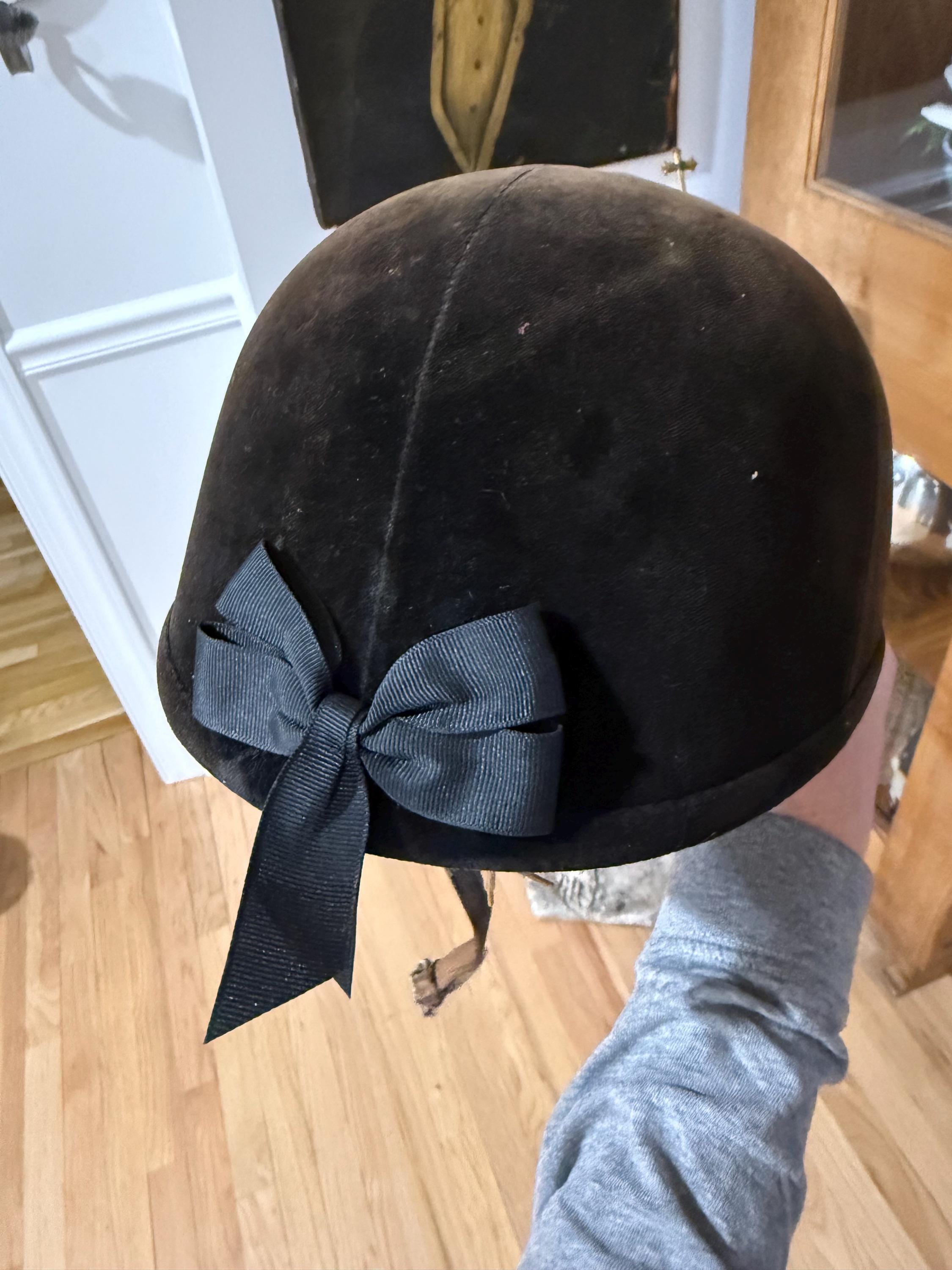 Vintage Equestrian Riding Hat - Etsy
