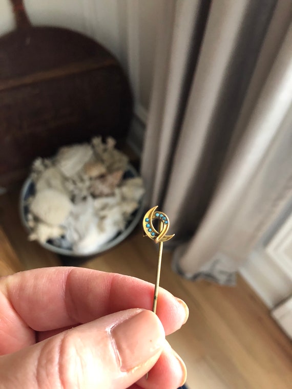 Adorable Antique Stick Pin Lapel Pin Victorian Jew
